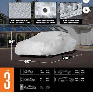 Budge Car Cover size 3